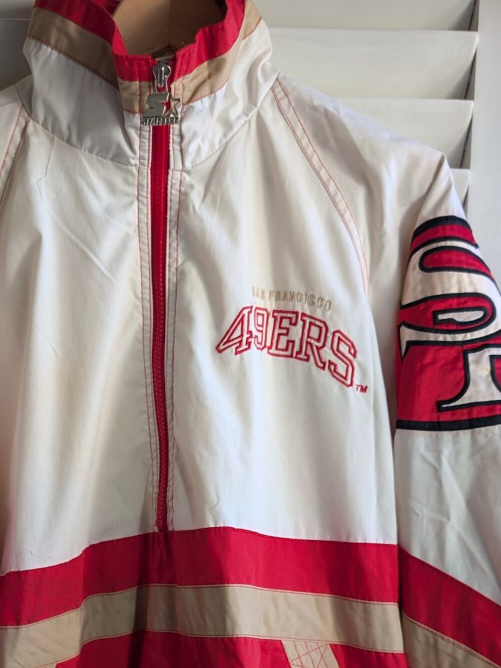 Vintage Starter jacket 49ers SF read description